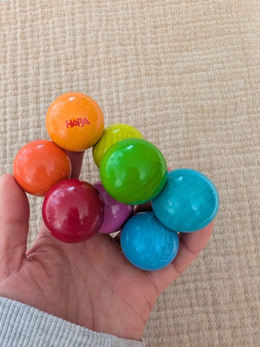 Haba Magica Wooden Grasping and Teething Toy